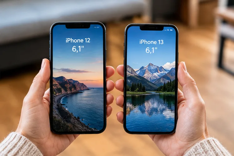 forskjell mellom iPhone 12 og 13