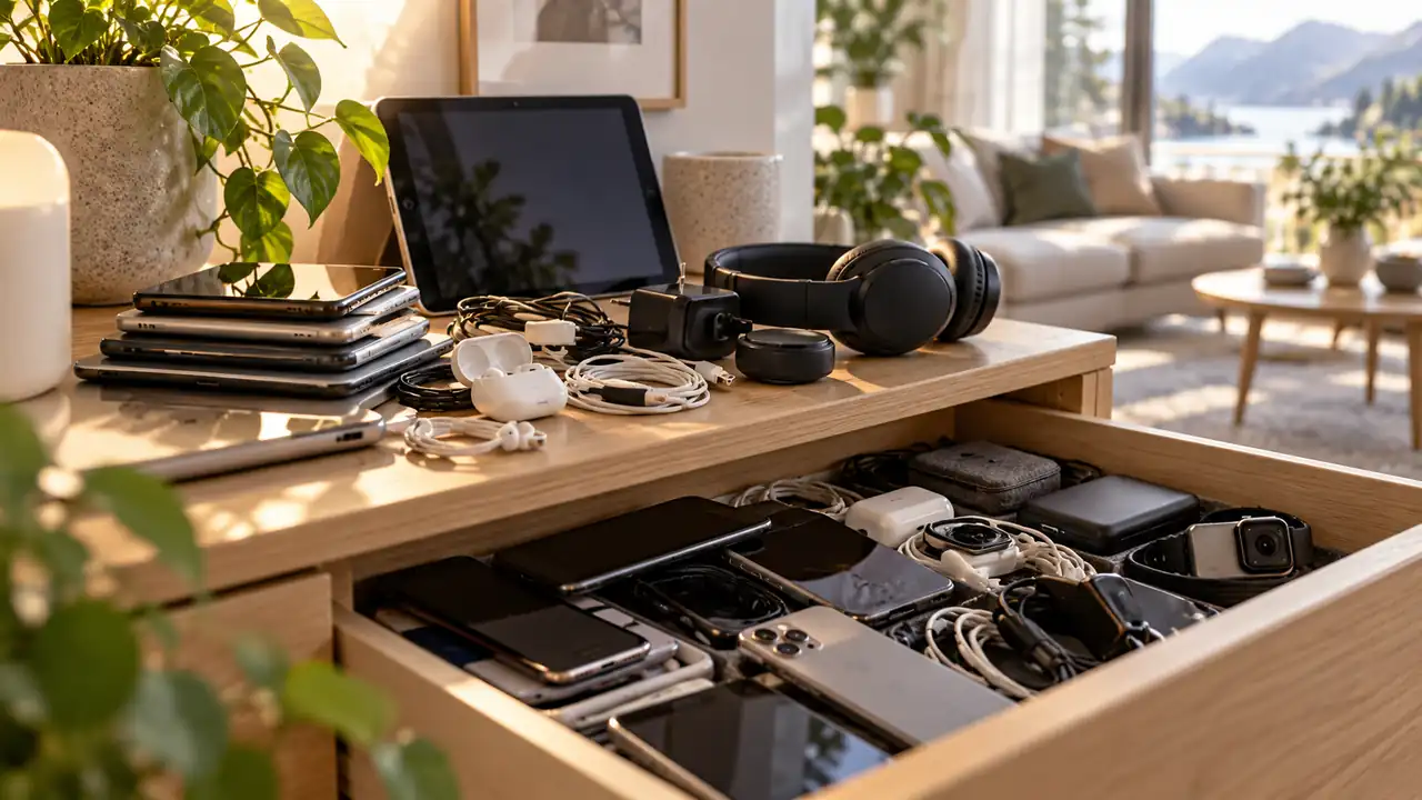 Elektronikk i skuffen