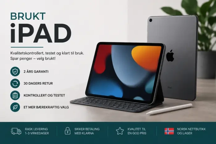 Brukte iPads - 2 års garanti