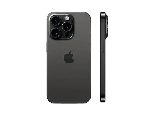 Apple iPhone 15 Pro Black Titanium back side.webp