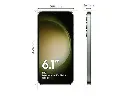 Samsung Galaxy S23 Green measurement.webp