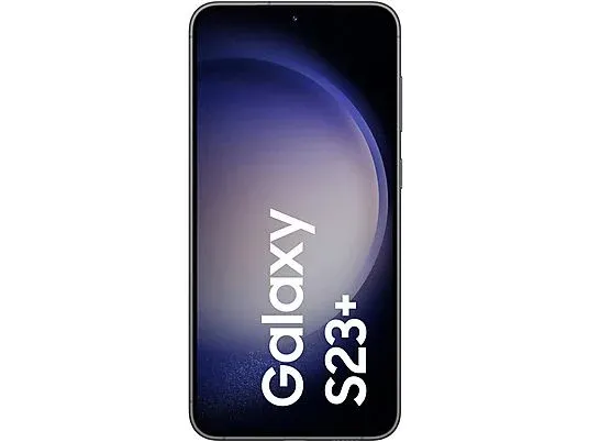 Samsung Galaxy S23 Plus Phantom Black front logo.webp