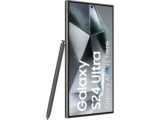 Samsung Galaxy S24 Ultra Titanium Black front side.webp