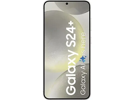 Samsung Galaxy S24 Plus Marble Gray front.webp