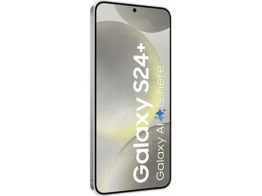 Samsung Galaxy S24 Plus Marble Gray front side.webp