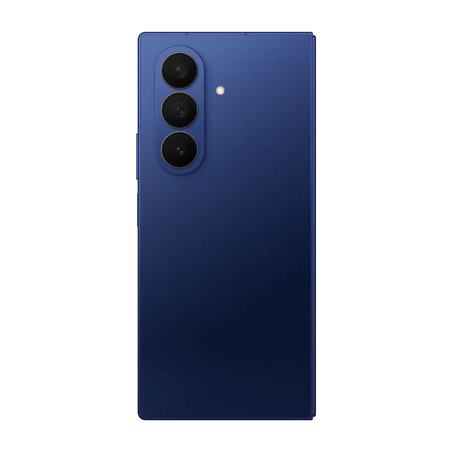 Samsung Galaxy Z Fold 7 Blue Shadow back.webp