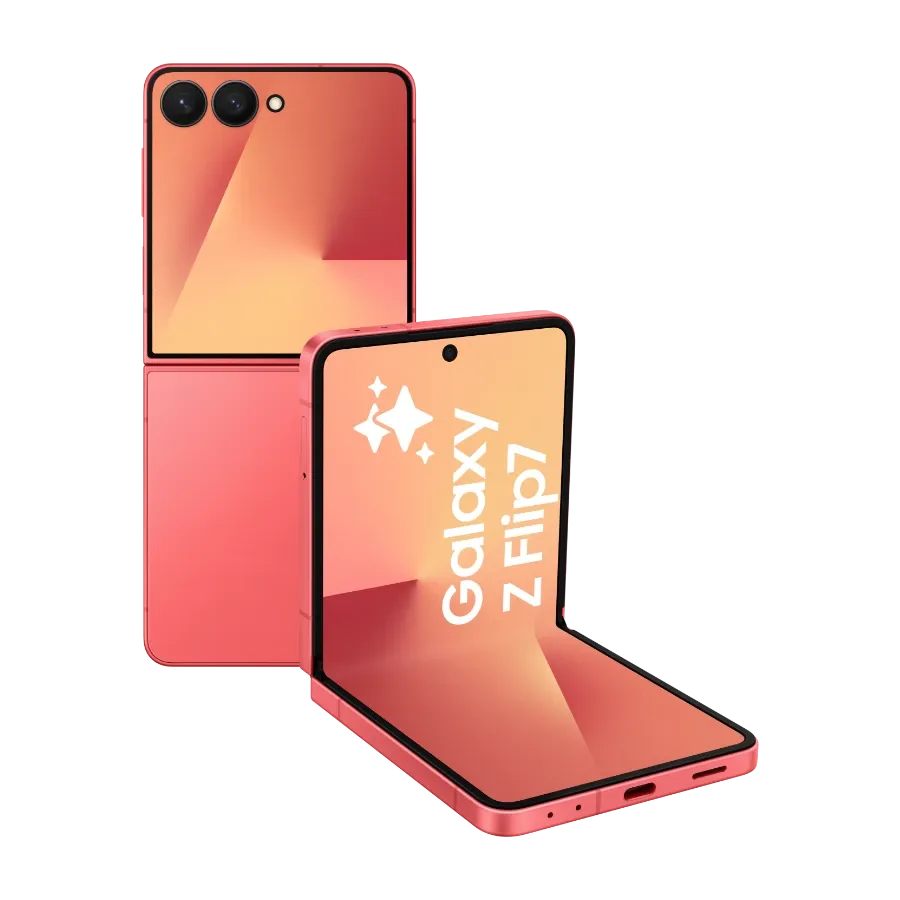 Samsung Galaxy Z Flip 7 Coral Red.webp