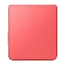 Samsung Galaxy Z Flip 7 Coral Red closed back.webp