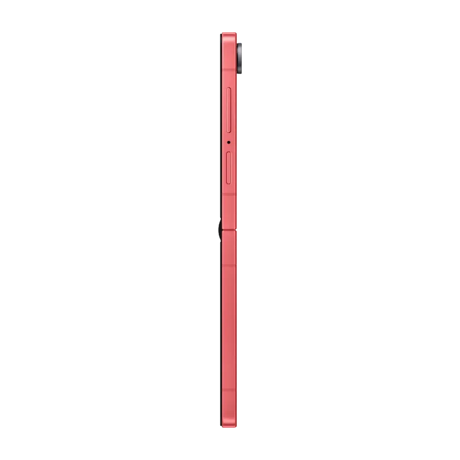Samsung Galaxy Z Flip 7 Coral Red side.webp