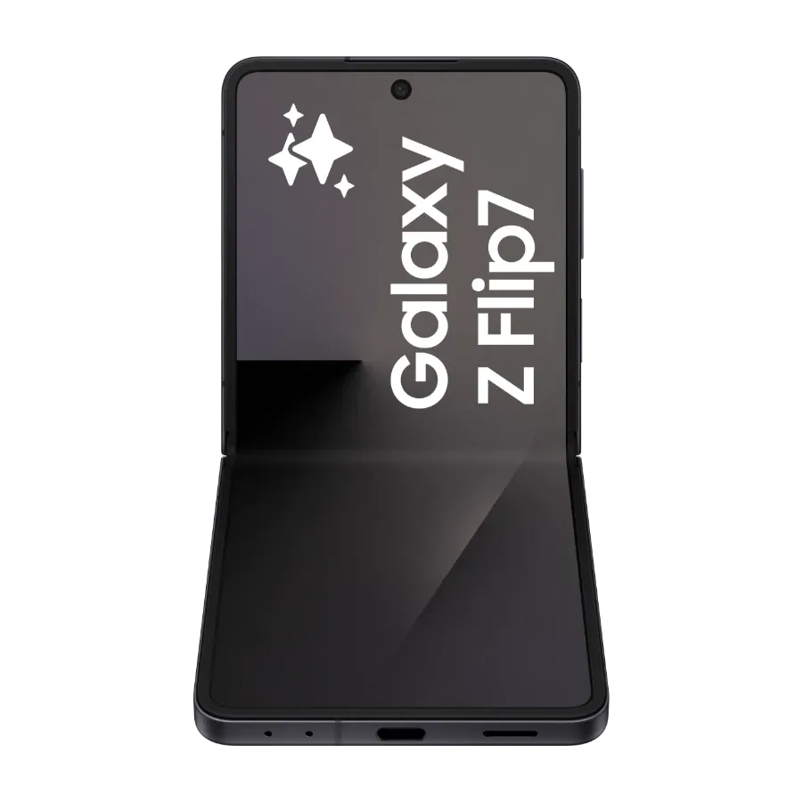 Samsung Galaxy Z Flip 7 Jetblack front.webp