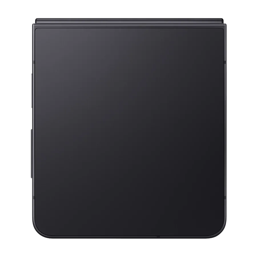 Samsung Galaxy Z Flip 7 Jetblack closed back.webp