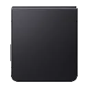 Samsung Galaxy Z Flip 7 Jetblack closed back.webp