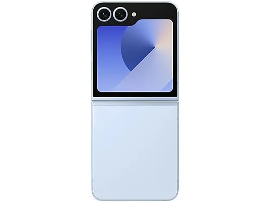 Samsung Galaxy Z Flip 6 blue open back.webp