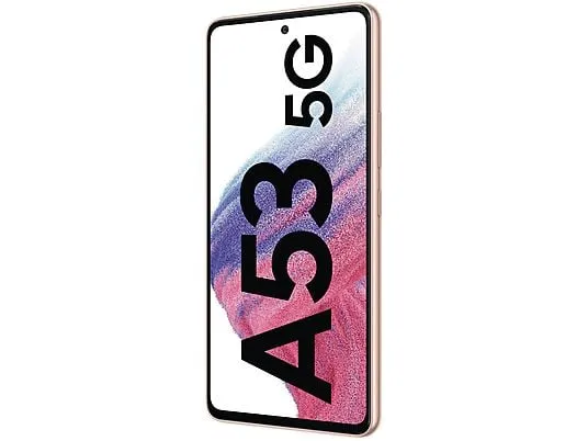 Samsung Galaxy A53 Awesome Peach front side 2.webp