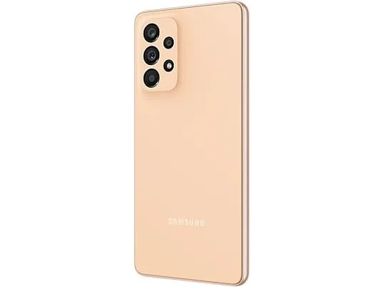 Samsung Galaxy A53 Awesome Peach back side.webp