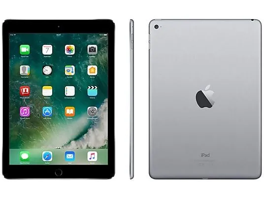 Apple iPad Air (2.gen) Space Gray back front.webp