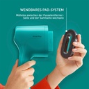 Tefal Dampfbürste »DT2024 Pure Pop«, 1300 W, 70 Ml Wassertank, Entfernt 99,99% Der Viren, Bakterien Und Keime