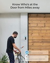 REOLINK Doorbell WiFi Camera - Wired 5MP Outdoor Video Doorbell, 5G&2.4G WiFi Security Camera System, Smart Detection Local Storage No Subscription Fr