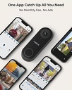 REOLINK Doorbell WiFi Camera - Wired 5MP Outdoor Video Doorbell, 5G&2.4G WiFi Security Camera System, Smart Detection Local Storage No Subscription Fr