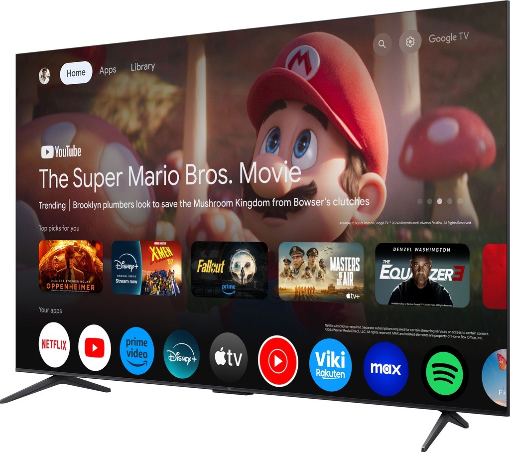 TCL Mini-LED-Fernseher 85Q6CX1, Smart-TV-Google TV