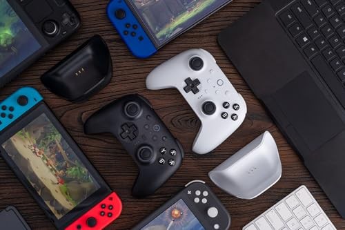 8BitDo Ultimate 2 Wireless Black Bluetooth Controller with Charging Do
