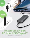 ICY BOX IB-1808MCT-CU31 M.2 NVMe / SATA USB-C SSD External Enclosure