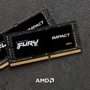 Kingston Technology FURY 16GB 3200MT/s DDR4 CL20 SODIMM Impact