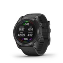 Garmin Epix Pro Gen 2 - 51mm - Glass - Slate Gray Stainless Steel - Black