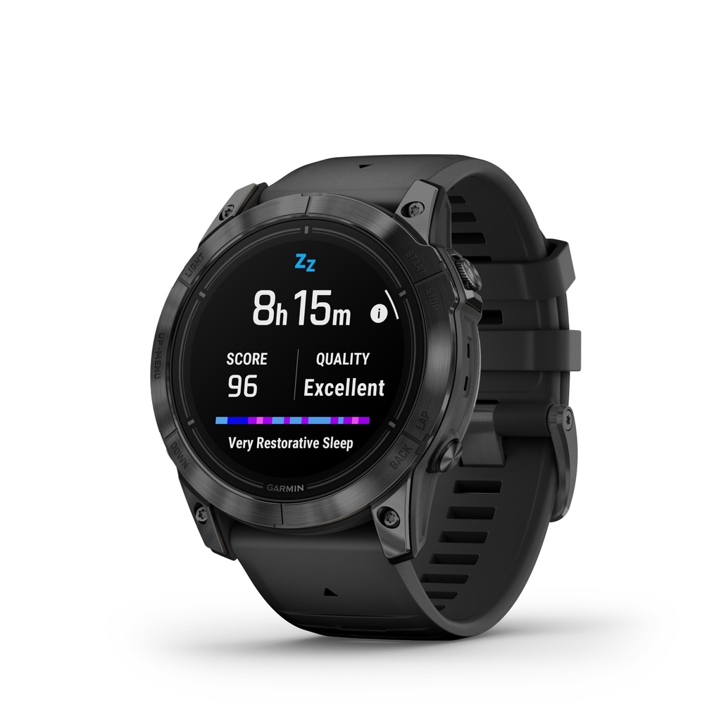 Garmin Epix Pro Gen 2 - 51mm - Glass - Slate Gray Stainless Steel - Black