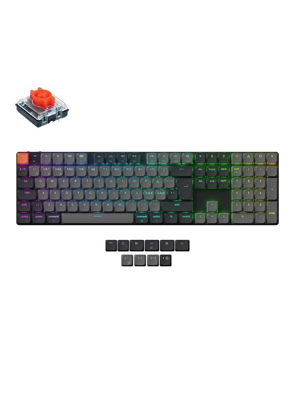 Keychron K5 V2 RGB QMK Wireless Hot Swap QMK