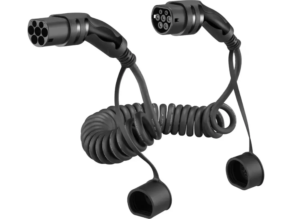 EV-Charge 2500 ladekabel spiral 11 kW 7 m