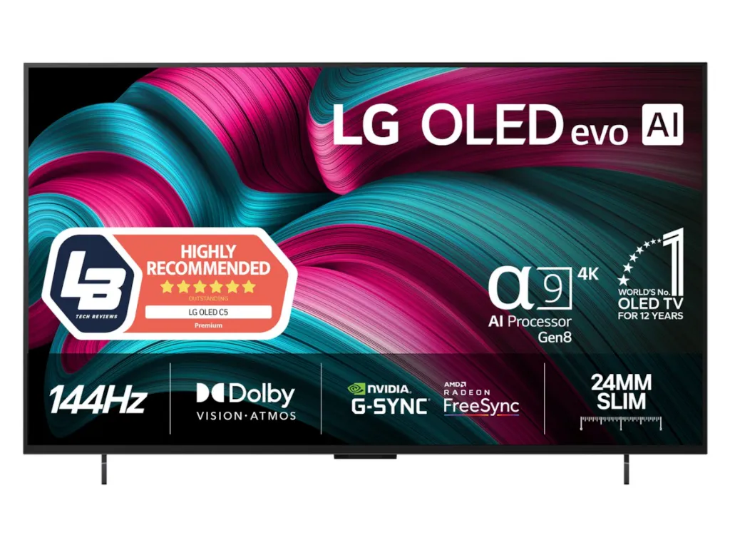 LG 42" C5 AI 4K OLED Smart TV (2025)
