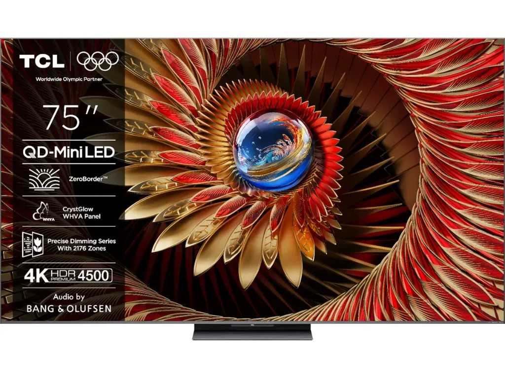 TCL 75" C8K 4K QD-Mini LED Google TV