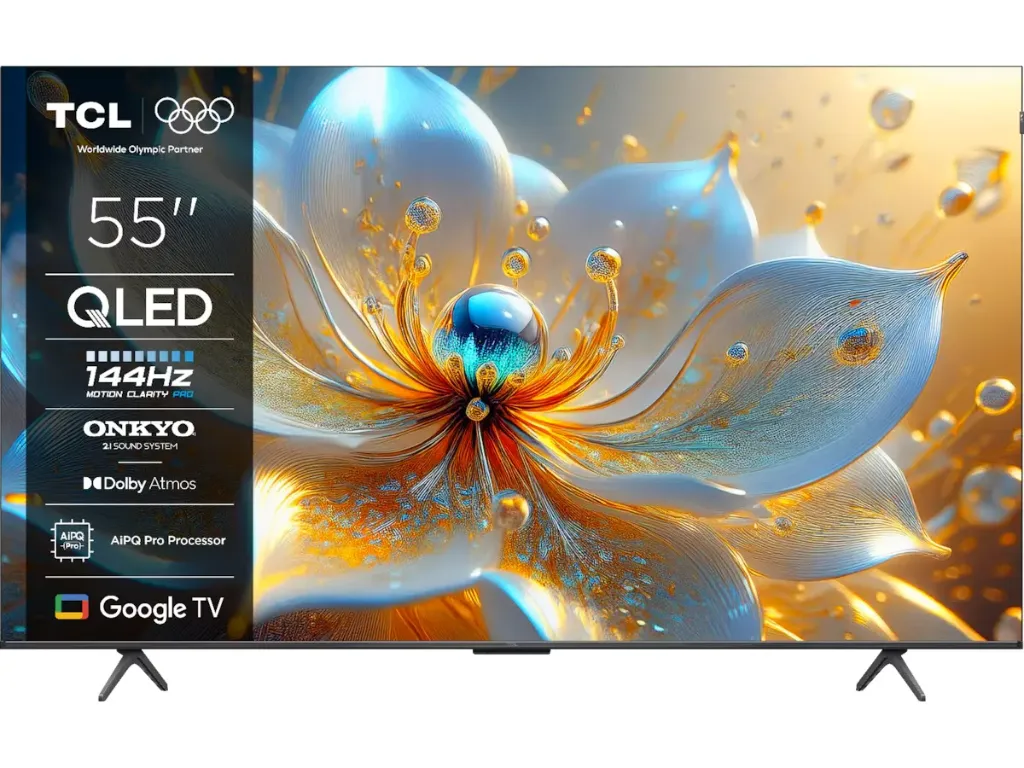 TCL 55" T8C 4K QLED Google TV (2025)