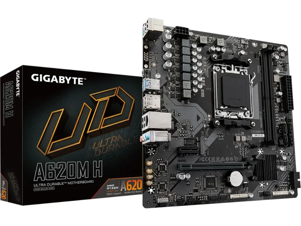 Gigabyte A620M H Hovedkort