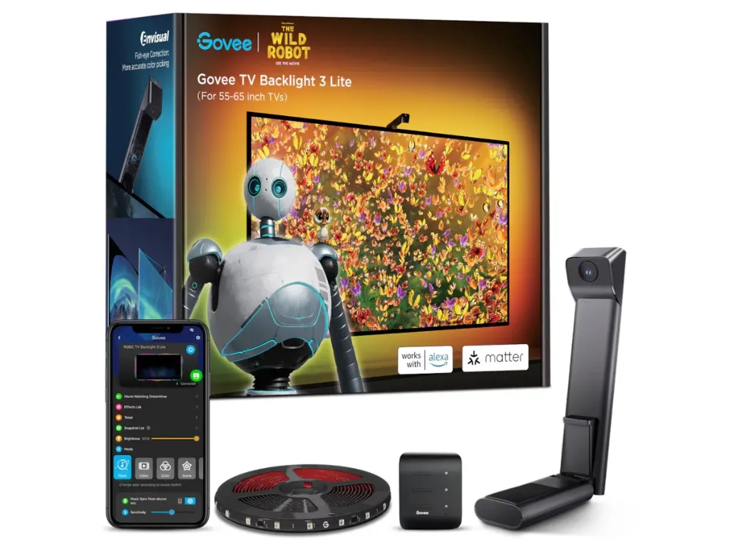 Govee TV Backlite 3 Lite Wild Robot (55-65")