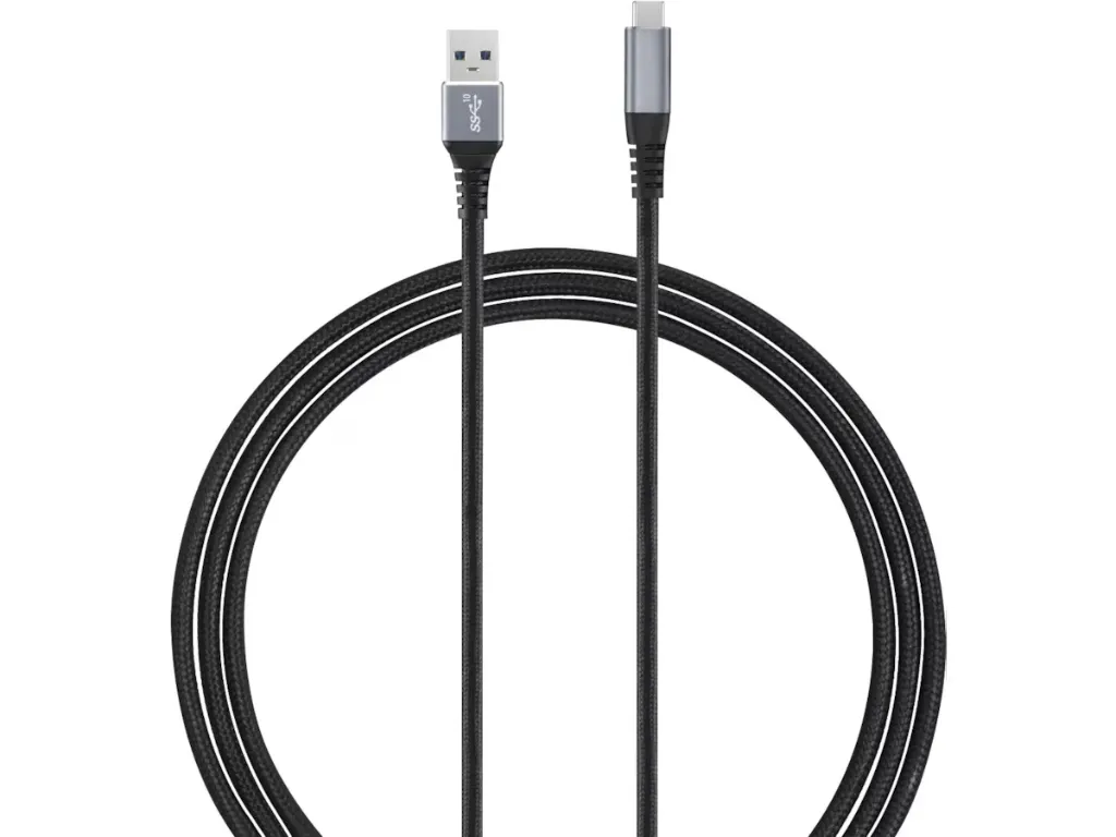 Ladekabel USB-A til USB-C 0,5m