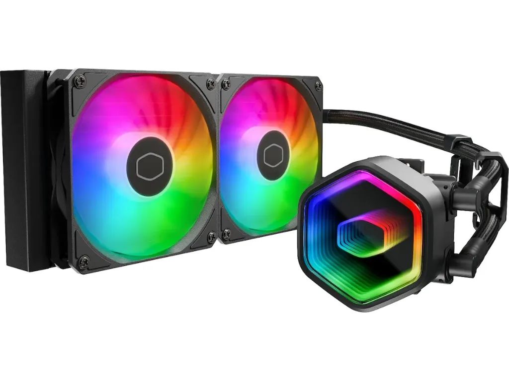 Cooler Master MasterLiquid 240 Core II ARGB Kjøler (sort)