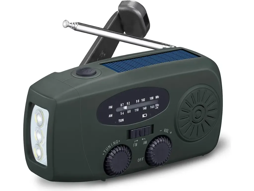 Andersson EYF-C2000 FM/AM sveiveradio med solcellepanel