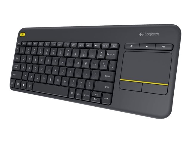 Logitech K400 Plus Trådløs Tastatur Grå
